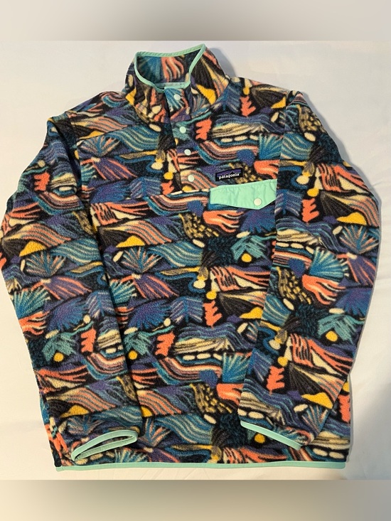 Patagonia Jackets & Blazers - Patagonia Synchilla Snap t Fleece Pullover Jacket Women’s M Pitch Joy Blue